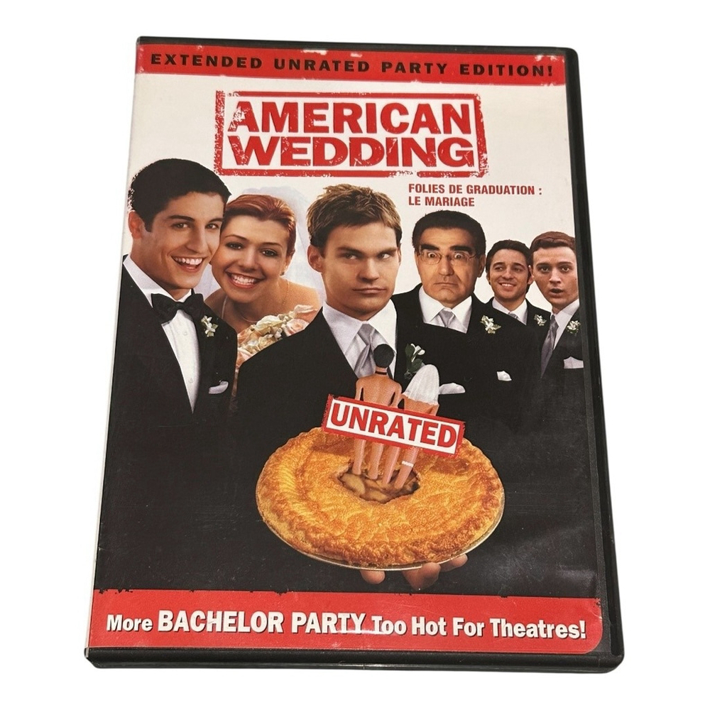 American Wedding DVD Unrated Extended Party Edition Comedy Full Screen 2003